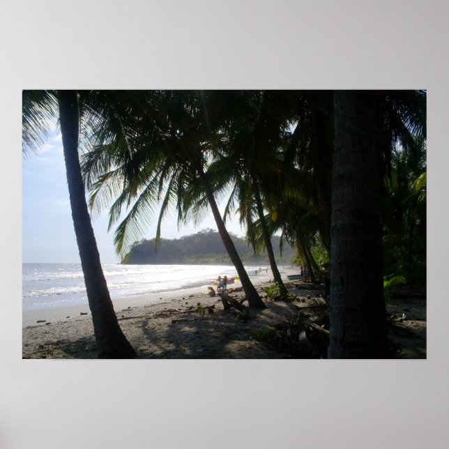 Costa Rica Playa Samara Poster (Frente)