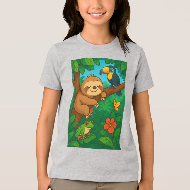 Costa Rican wild animals T-Shirt (Frente)