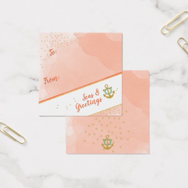 Costeiras de Cores d'Água e Saudações Ancorar Estr (Escritótio)