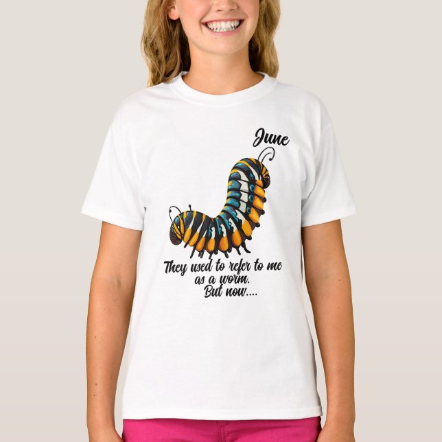 "Costumavam..." Camiseta personalizável de moça (Frente)