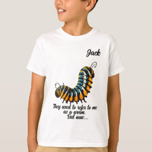 "Costumavam..." T-Shirt de Menino Personalizável