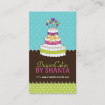 Costume - a fralda endurece cartões de visitas