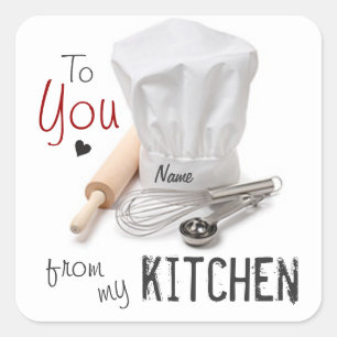 Costume de minhas etiquetas da cozinha