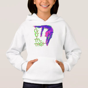 Costume do Hoodie das camisas da ginástica das