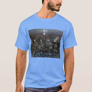 Costume do t-shirt de New York mais a camisa de