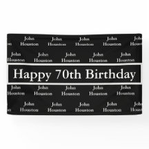 Costume feliz do aniversário do 70