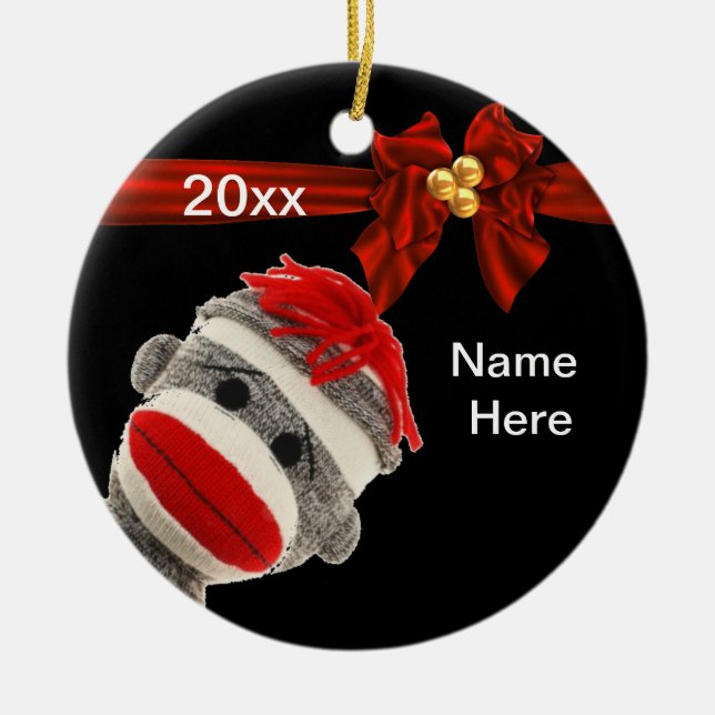 COSTUME NA MODA BONITO do ornamento do MACACO da (Frente)