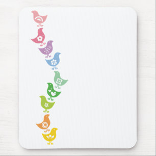 Costume retro de equilíbrio Mousepad do