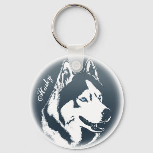 Costume ronco do chaveiro do cão do Malamute do
