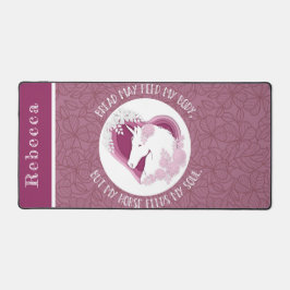 Cota do Prato de Cavalo Rosa Floral Personalizado