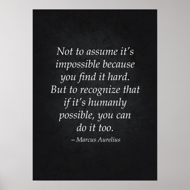 Cota Estática - Poster Motivacional (Frente)