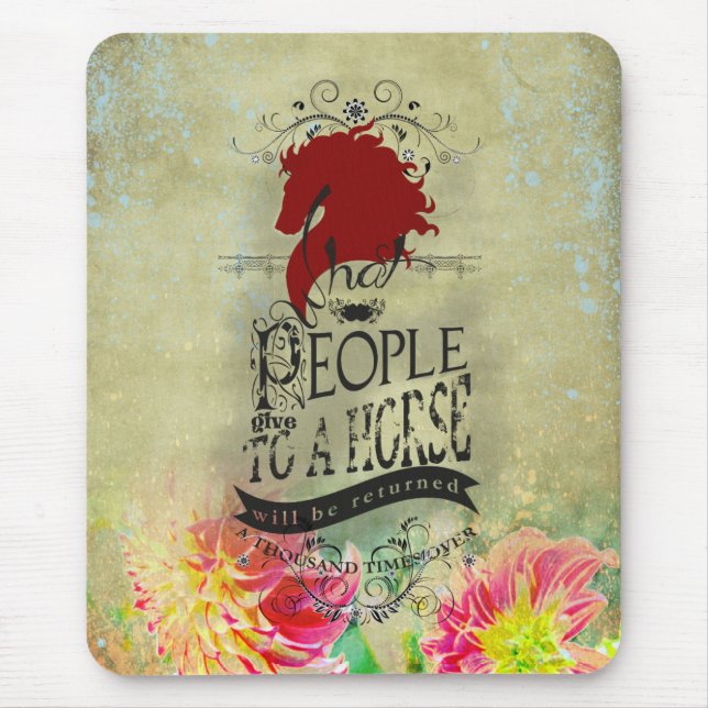 Cota Horse - Mousepad (Frente)
