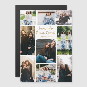 Cota Personalizada de Colagem de Fotos para Amigos