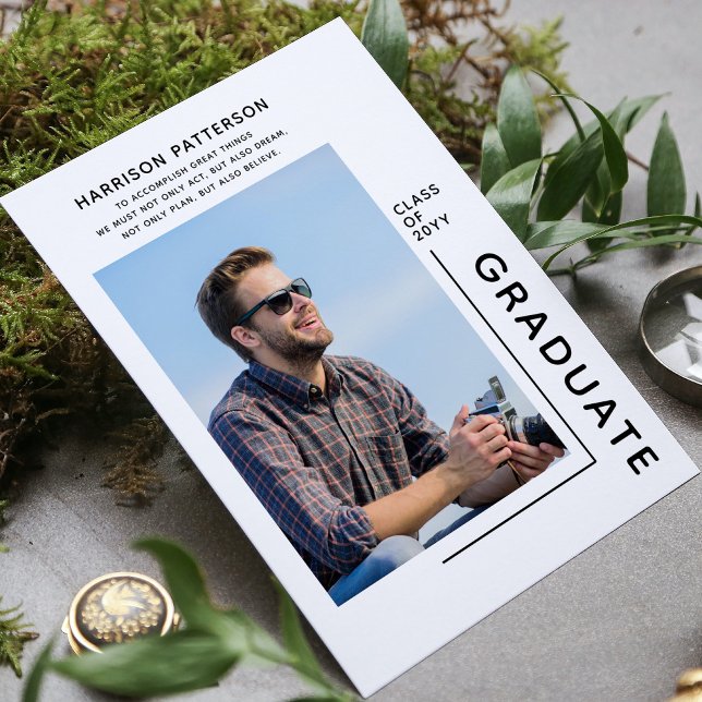 Cotação Inspiracional Moderna para Graduação de Fo (Criador carregado)