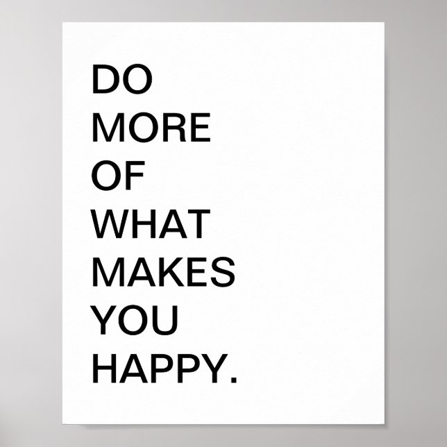 Cote Impressão Tipografia de Arte Poster (Frente)