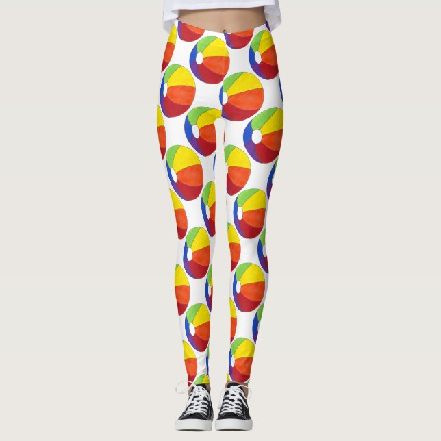 Cotovelo Beachball Summer Beach Party Ball Legging (Frente)