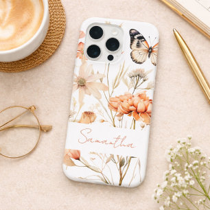 Cottagecore Floral e Borboletas Personalizado
