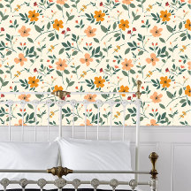 Cottagecore Laranja e Verde