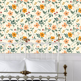 Cottagecore Laranja e Verde