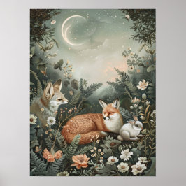 Cottagecore Místico | Whimsical Nature Poster