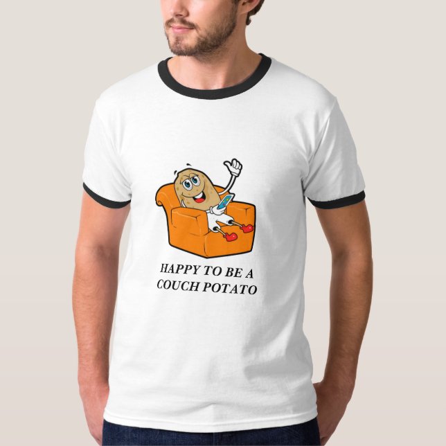 COUCH POTATO T-Shirt (Frente)