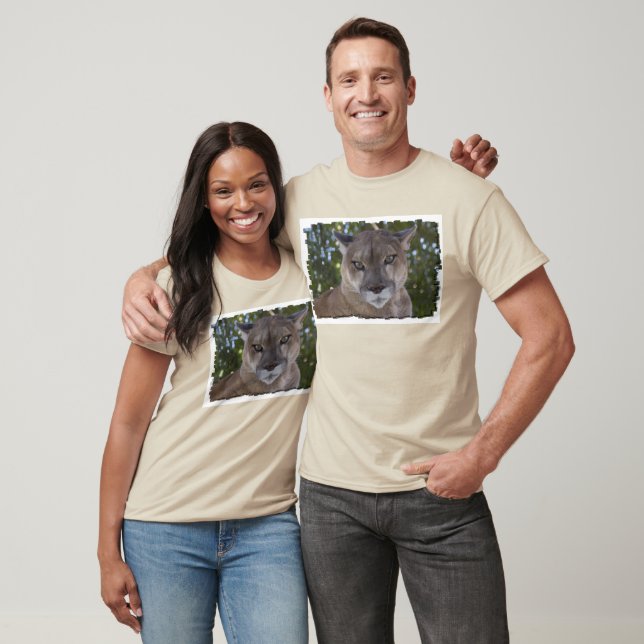 Cougar Patiga Camisa De Folga Longa (Unissex)