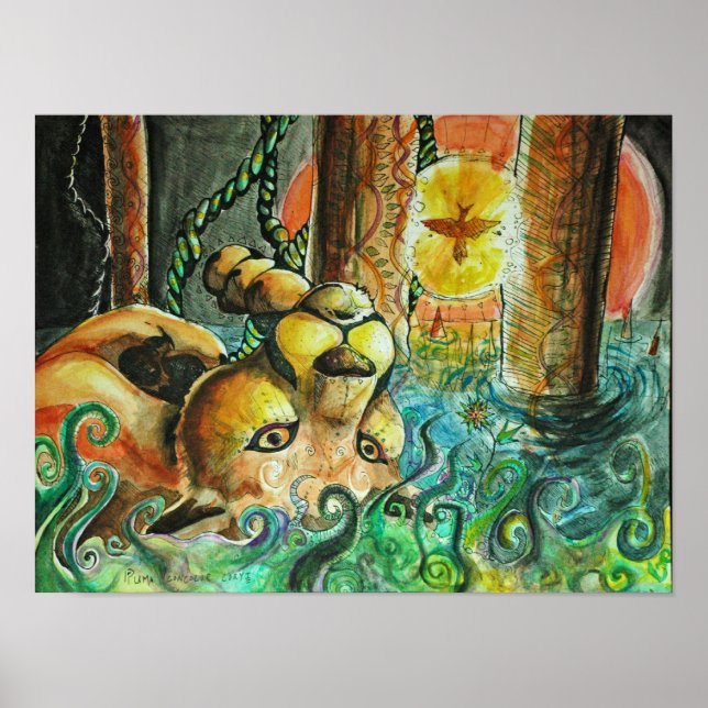 Cougar Poster (Frente)