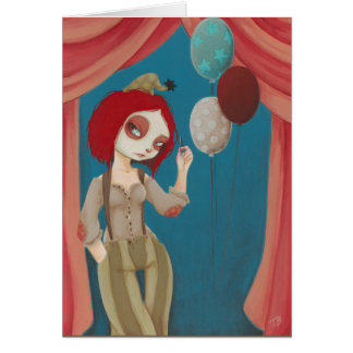 Coulrophobia - cartão mau do palhaço