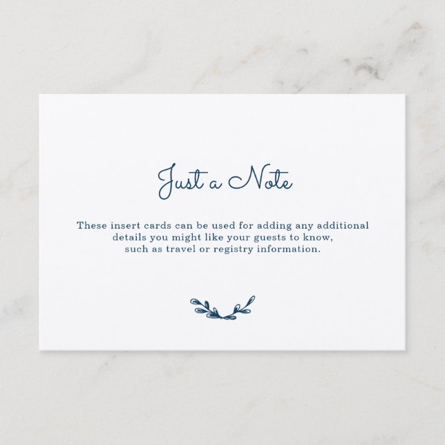 Country Gingham - Inserir Cartões (Frente)