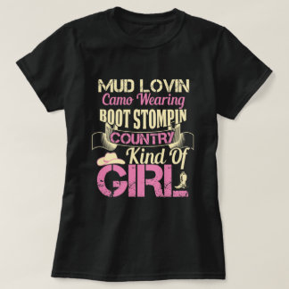 Country Girl cita o T-Shirt de Ladie