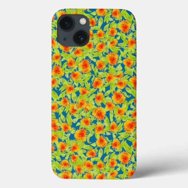 Country Marigolds no Caso Blue Case-Mate iPad (Verso)
