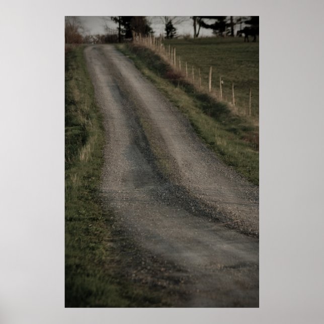 Country Road Me Leve Para Casa Impressão (Frente)