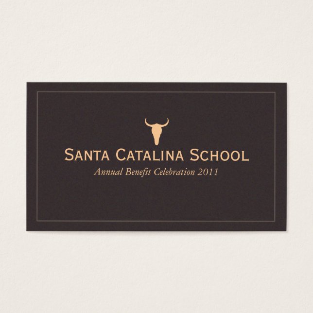 Country Western Longhorns Bull Caveira Gifts (Frente)