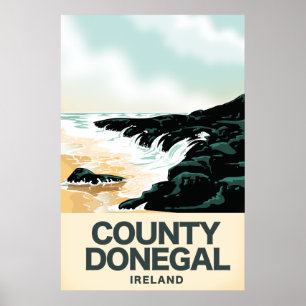 County Donegal Seaside poster de viagens