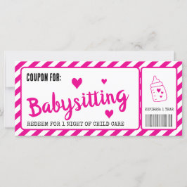 Coupon Babysitting