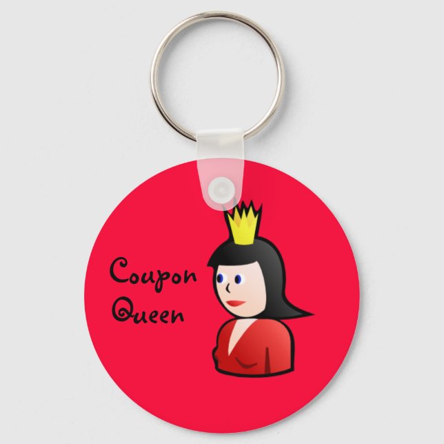 Coupon Queen Chaveiro (Frente)