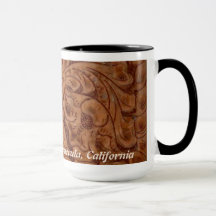 couro de Rancho Del Vinedos Temecula CA da caneca