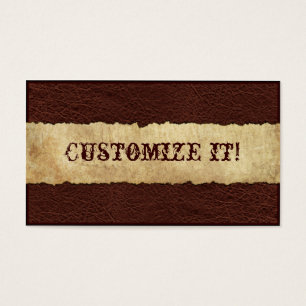 Couro ocidental CUSTOMIZÁVEL