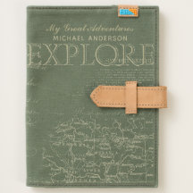 Couro personalizado de qualidade do Diário