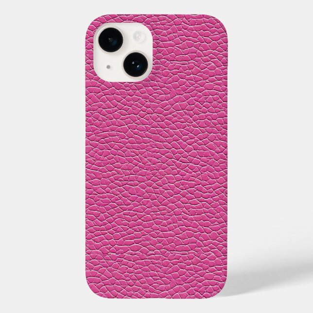 Couro Rosa Suave Design de Textura Moderna Elegant (Verso)