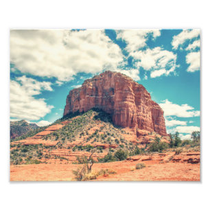 Courthouse Butte - Cor Impressão de Foto