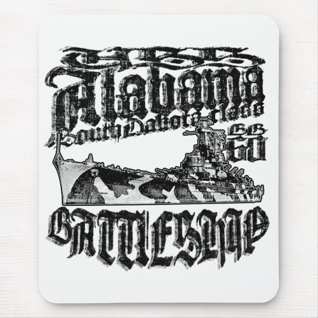 Couve-lagoa Alabama Mousepad (Frente)