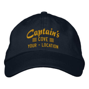 COVE do Capitão Personalize-o boné bordado