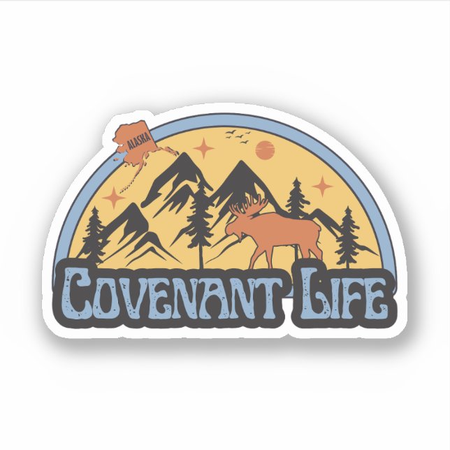 Covenant Life, Adesivo do Alasca (Frente)