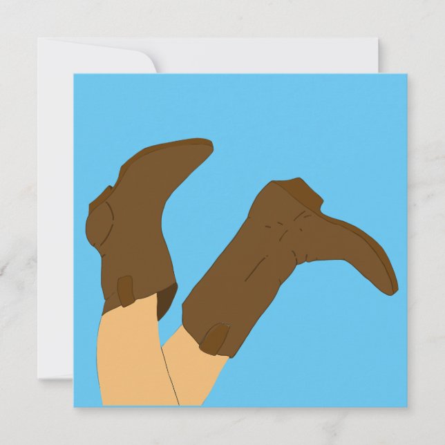 Cowboy Boots Yee-Haw (Frente)