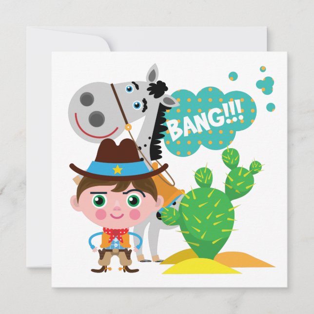 Cowboy e Cavalo (Frente)