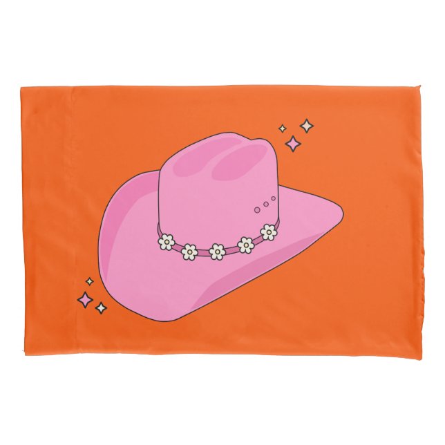 Cowboy Hat Orange E Pink (Frente)