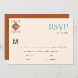 Cowboy País Oeste Código QR Casamento de RSVP