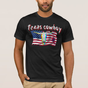 Cowboy Texas de camiseta