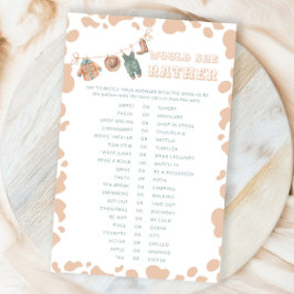 Cowboy Western Ela iria Preferencialmente jogo de 